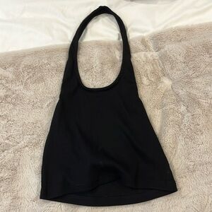 open back halter top
